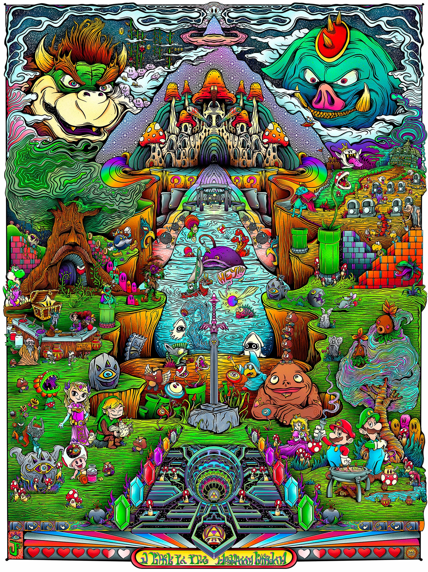 "A Link to the Mushroom Kingdom"