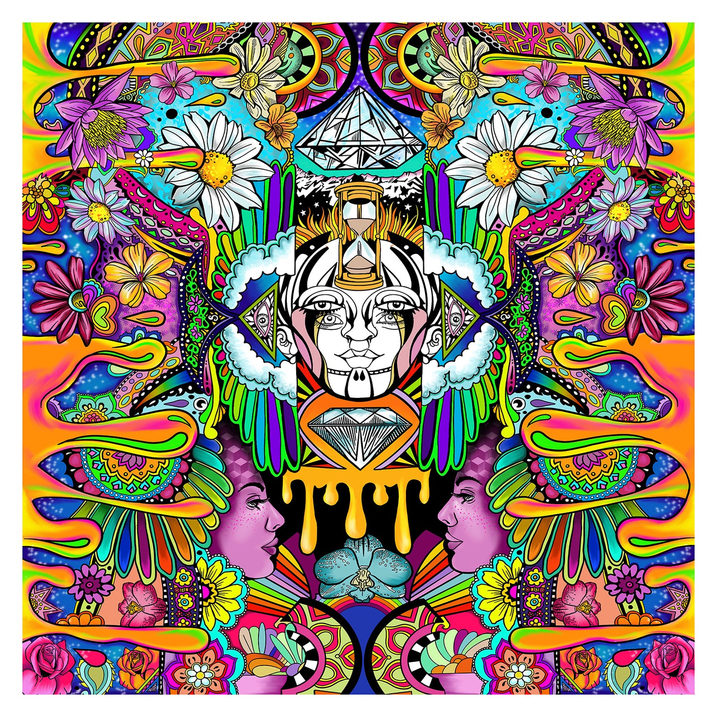 "Oil Slick"-Giclee