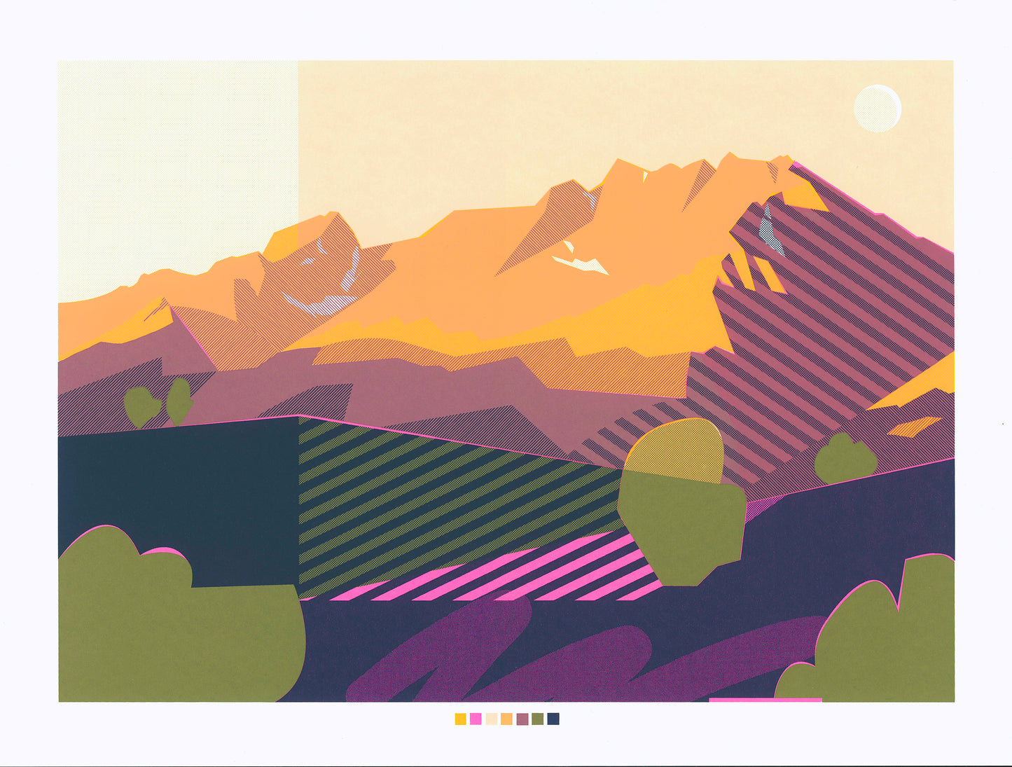 "Montane"- Screenprint