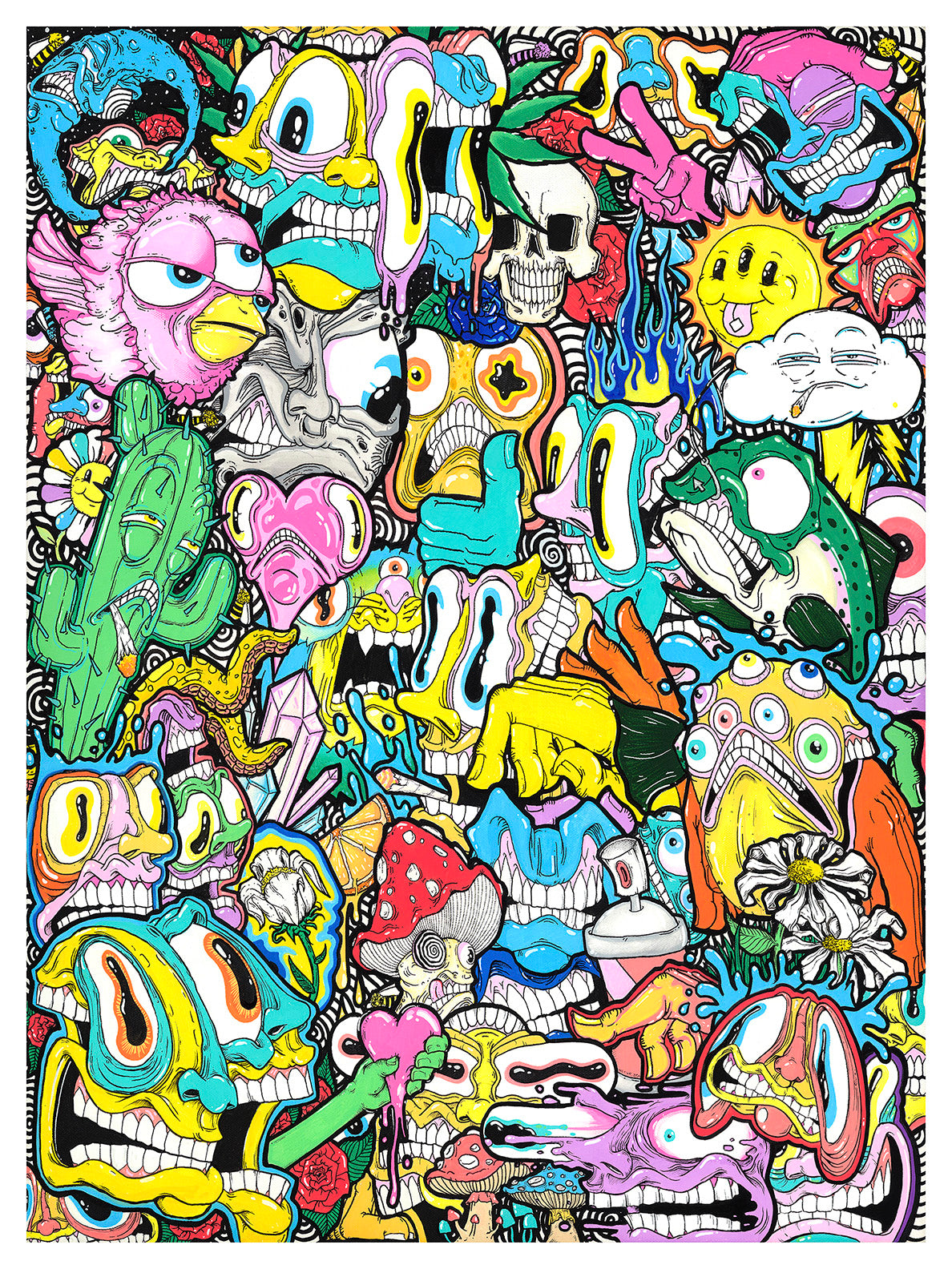 "Smash Up"-Large Giclee