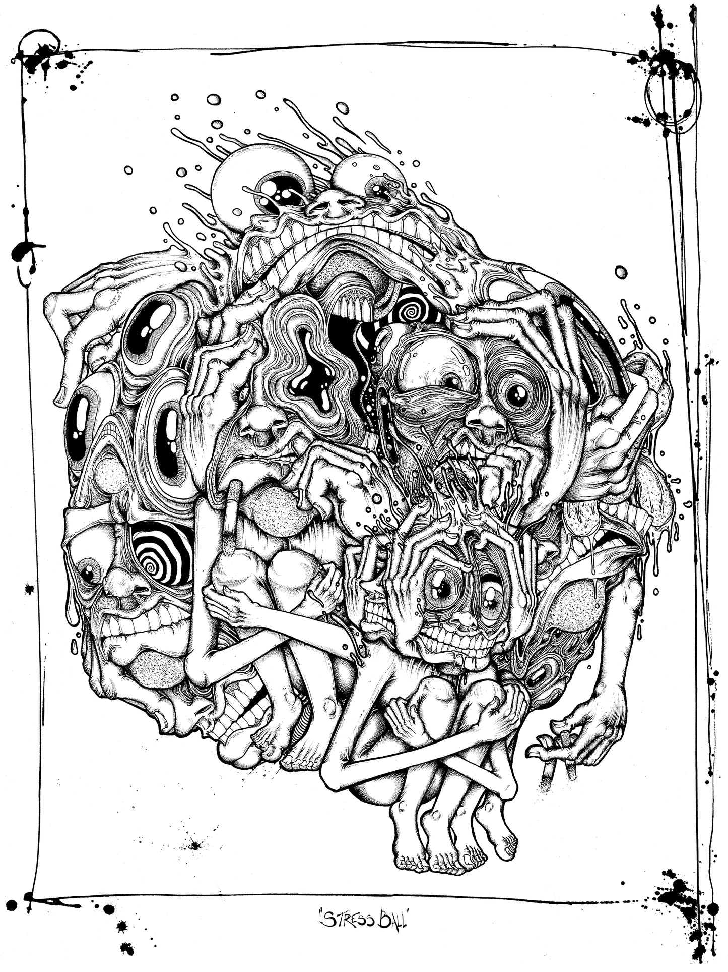 "Stress Ball" - Giclee Print