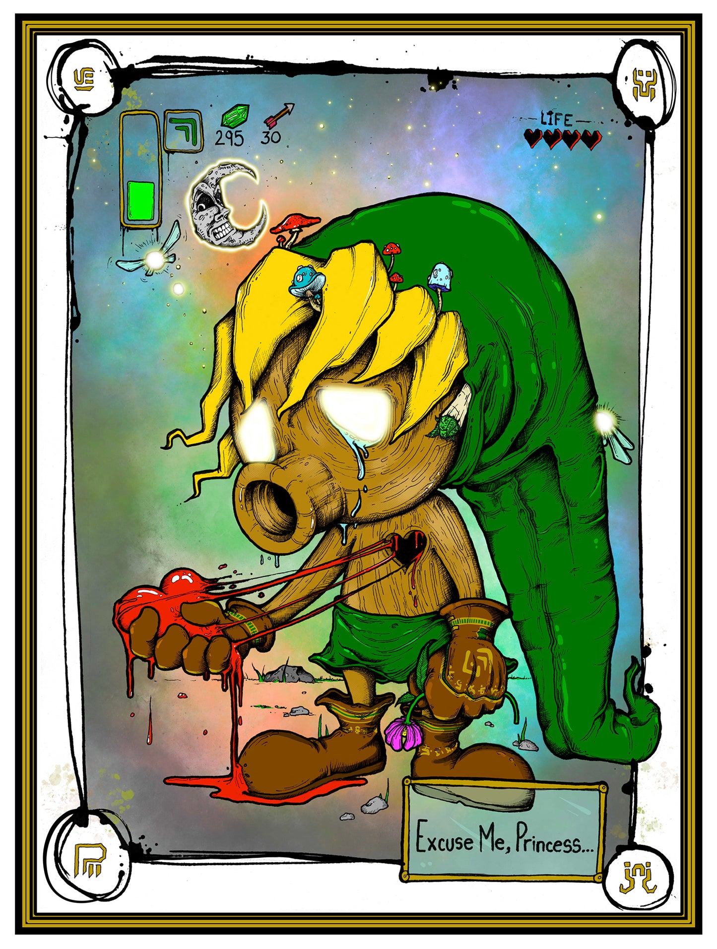 "Excuse Me, Princess"-Giclee