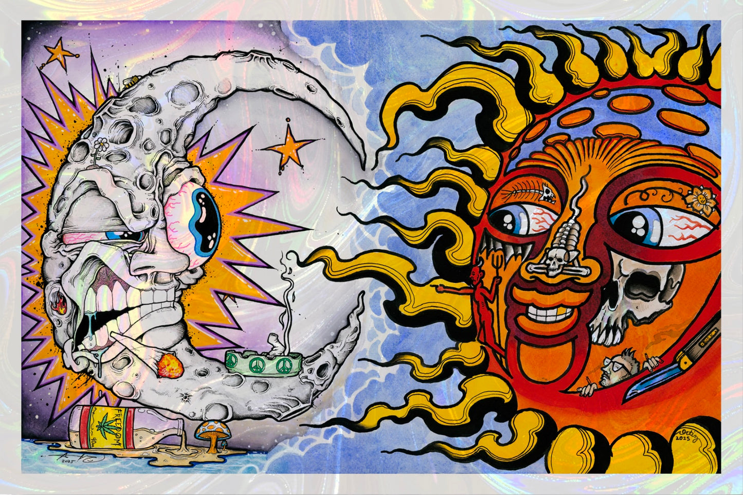 "Smoke 2"- Foil